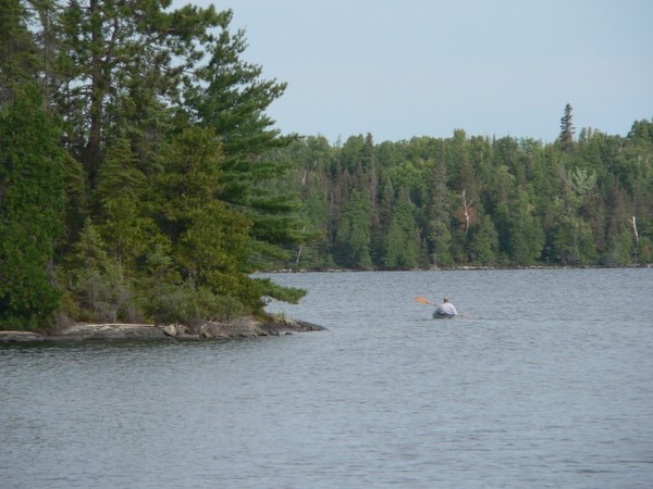 ...or solo in  a kayak